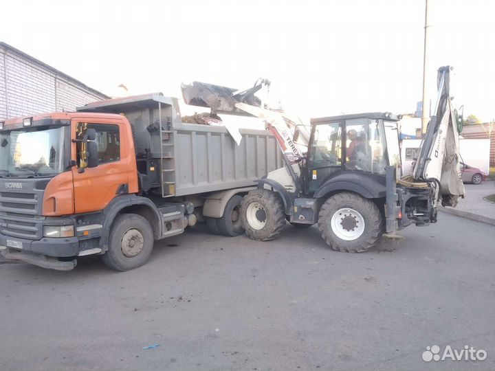 Доставка песка, щебня, земли.вывоз грунта и строит