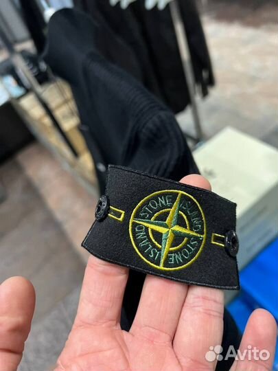 Кофта на молнии Stone island (фул-зип)
