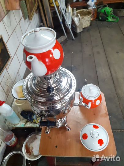 Самовар электрический СССР тульский
