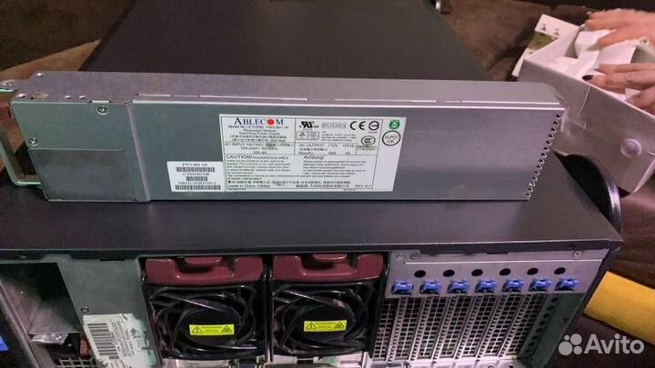 Мощный сервер supermicro Xeon, 64GB, 10TB, 2x800w