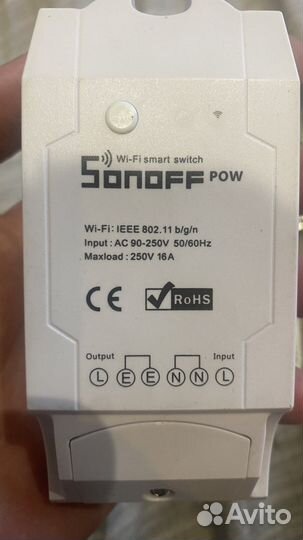 Wifi реле Sonoff pow