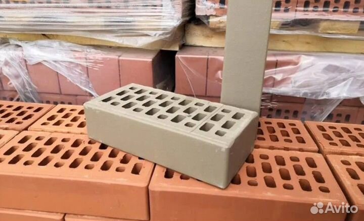 Кирпич облицовочный со склада