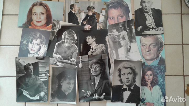 Открытки ссср.Актёры