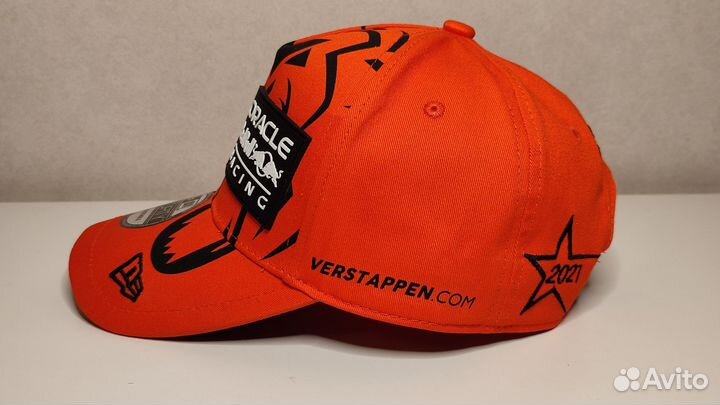 Кепка F1 Max Verstappen N1 Red Bull Orange Lion