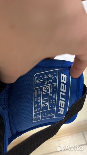 Налокотники хоккейные Bauer 2 N SR-L