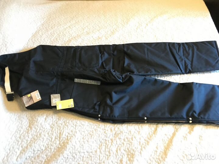 Зимний Полукомбинезон Carhartt r33blk 34х34рр