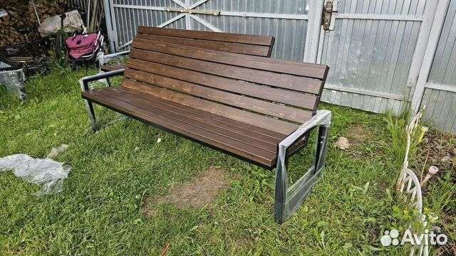 Лавочка в стиле лофт