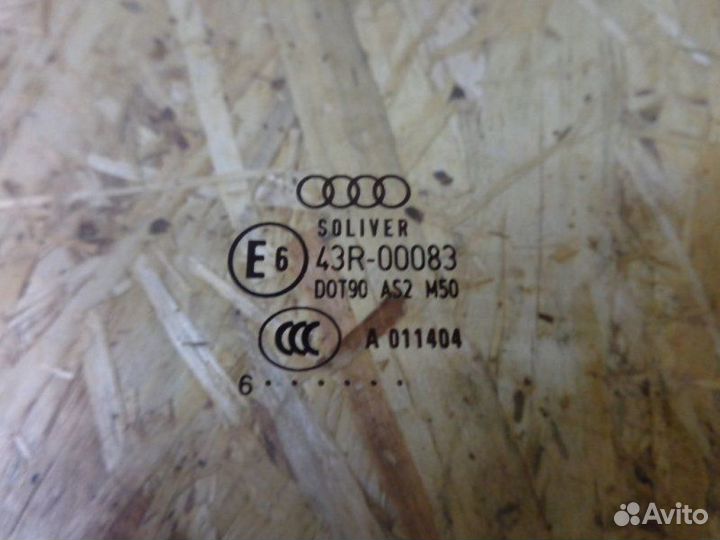 Стекло двери переднее правое Audi A6 C6 BVJ