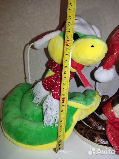 Мягкая игрушка змея