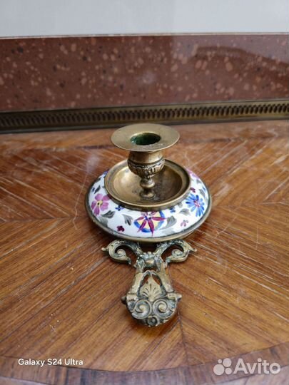 Подсвечник 19 век Редкий