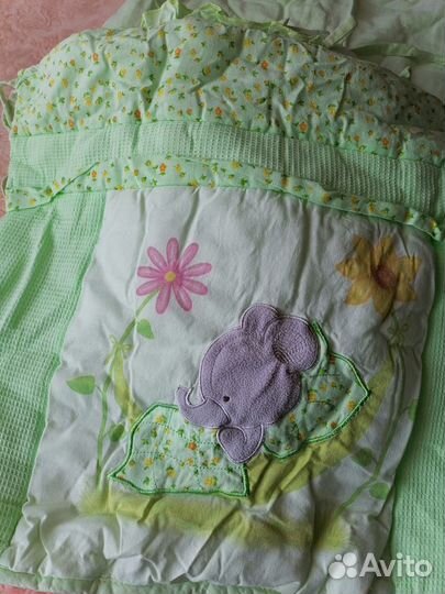 Балдахин, бортики и держатель