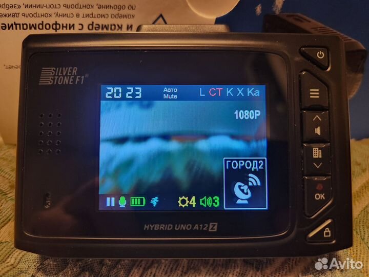 Видеорегистратор с радар-детектором SilverStone F1