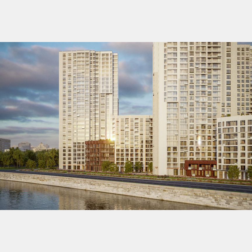 1-к. квартира, 53,6 м², 25/29 эт.