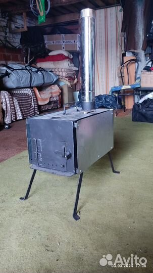 Печка в палатку