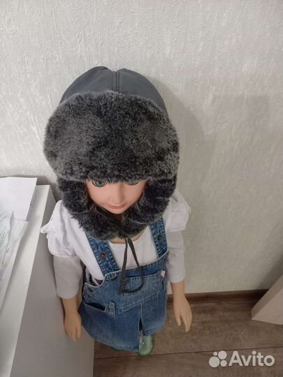 Шапка ушанка шлем для мальчика