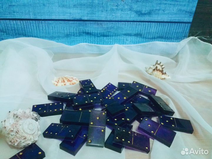 Домино ручной работы (мешочек в подарок)