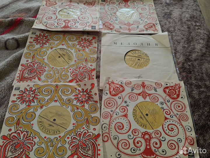 Грампластинки мелодия