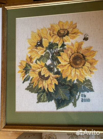 Картина подсолнухи