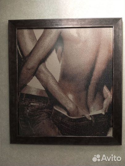 Картина 54,5х61. Ручная работа