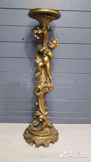 Подставка в стиле барокко с Путти. Винтаж