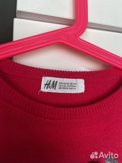 Детская кофта H&m 110-116