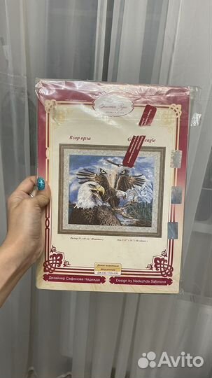 Вышивка Взор орла