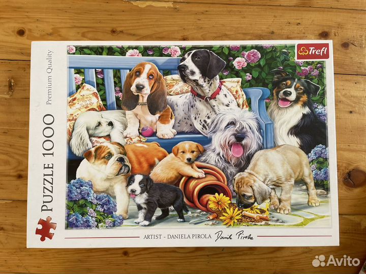 Пазлы, 1000 деталей / возможен обмен