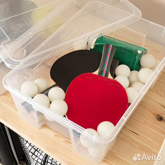 Контейнеры с крышкой икеа самла (новые), 11л 10 шт