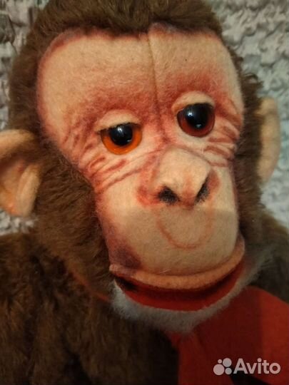 Игрушки мягкие обезьяна ГДР, собака Tsuzipet