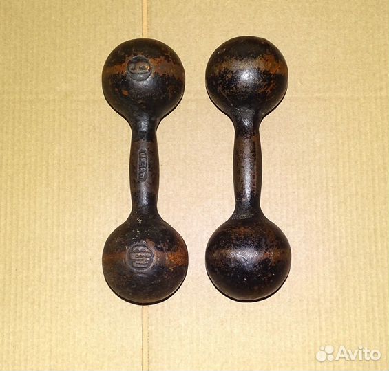 Гантели 6 кг, СССР