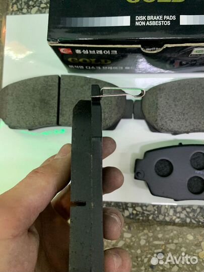 Колодки тормозные передние acura RDX
