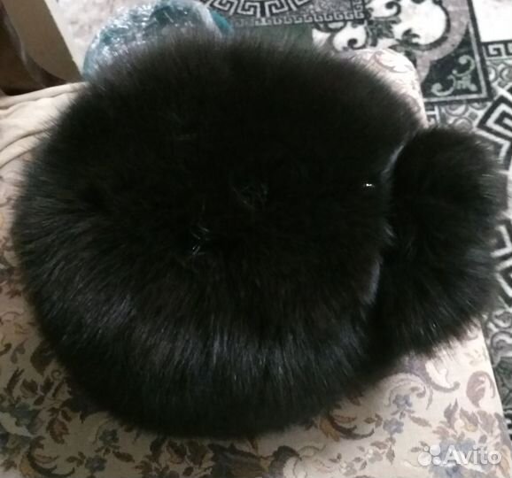 Меховая шапка, песец