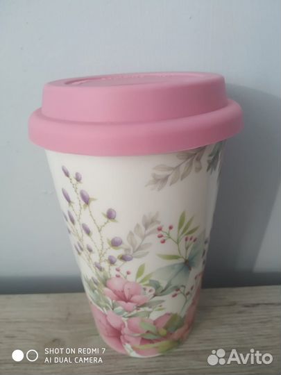 Стакан термостойкий керамический новый