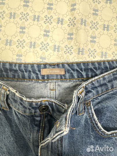 Джинсы широкие