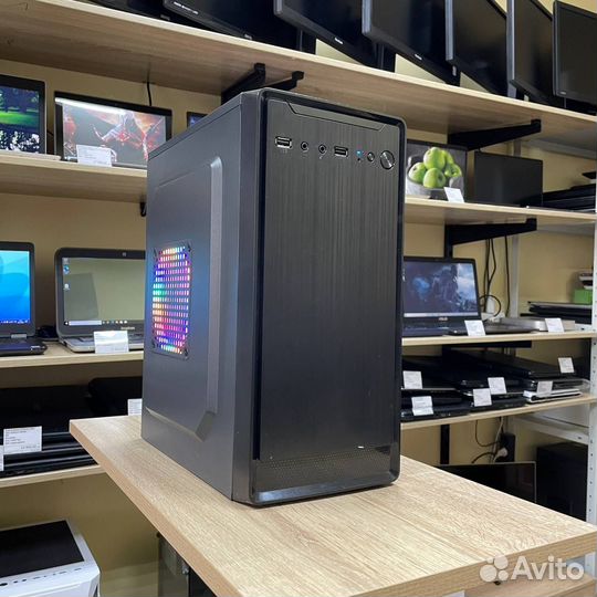 Компьютер xeon, GTX 1050, 16Gb, SSD+HDD - Гарантия