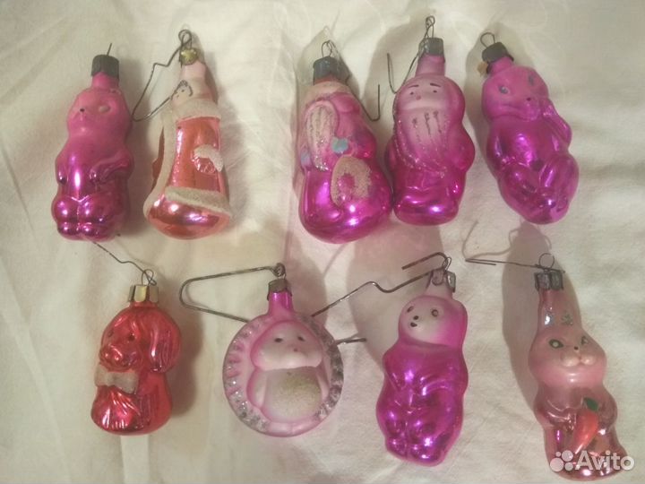 Елочные игрушки Советского периода СССР