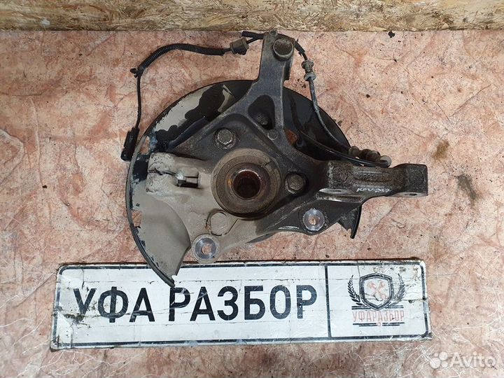 Кулак+ступица+датчик ABS передний левый 1,6 АКПП A