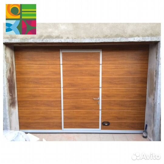 Секционные ворота alutech