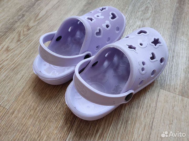 Сланцы детские, сабо