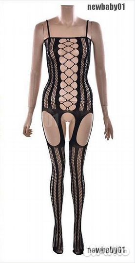 Боди комбинезон чёрный
