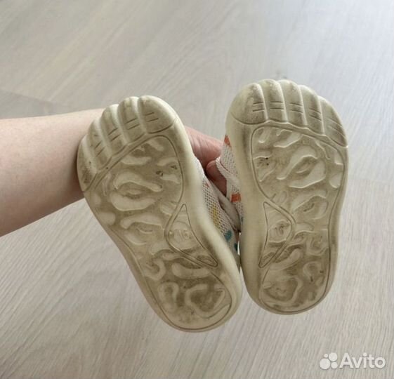 Босоногие сандали на первый шаг 12,5 размер