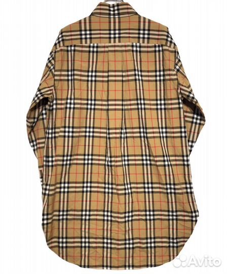 Рубашка Burberry Oversized Checked