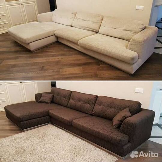 Реставрация мебели перетяжка