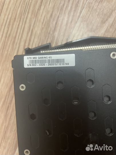 Видеокарта gtx 960 4gb