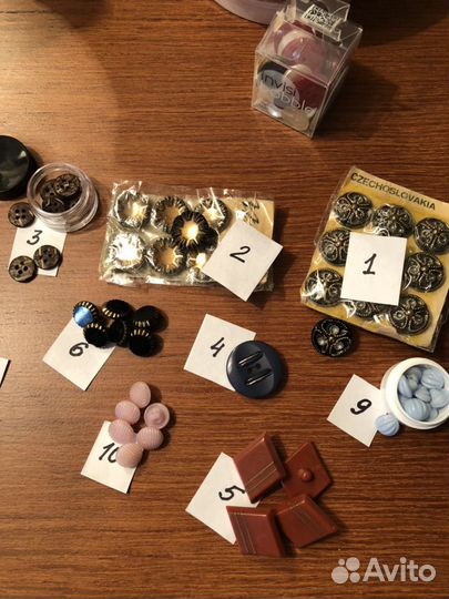 Пуговицы винтаж