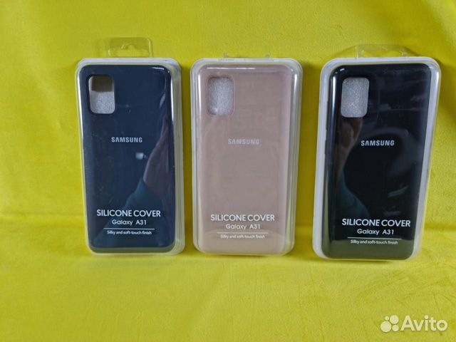 Чехол Samsung A31 Silicone Case
