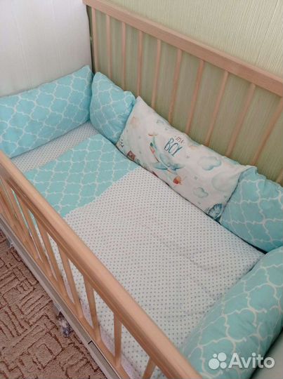 Бортики в кроватку