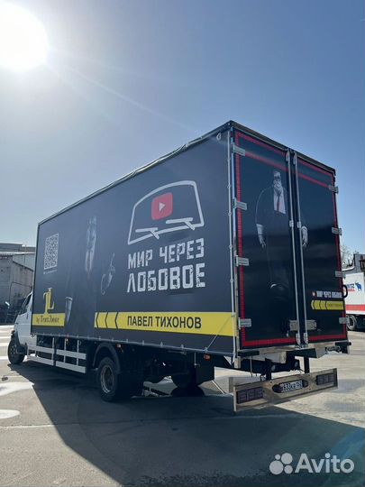 Реклама на автомобиль Тент с рекламой