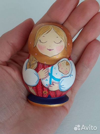 Матрёшка магнитик