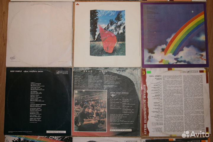 Винил рок, поп, классика